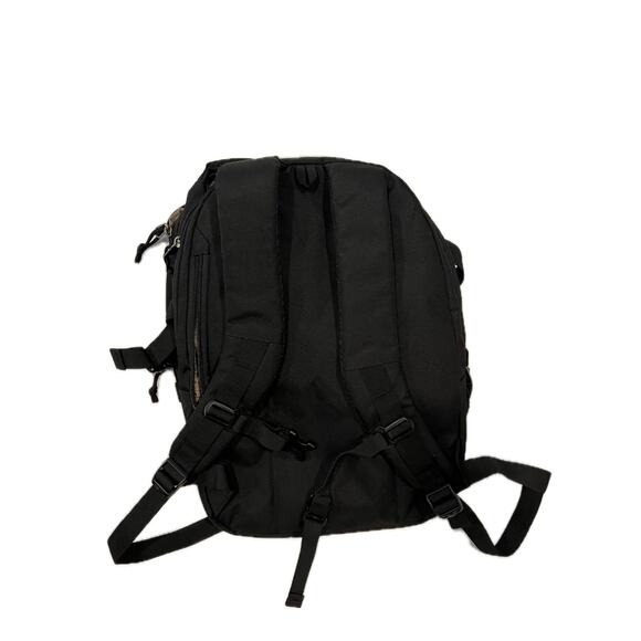 Black Tactical Like Black Computer Padded Backpack - Picture 2 of 5